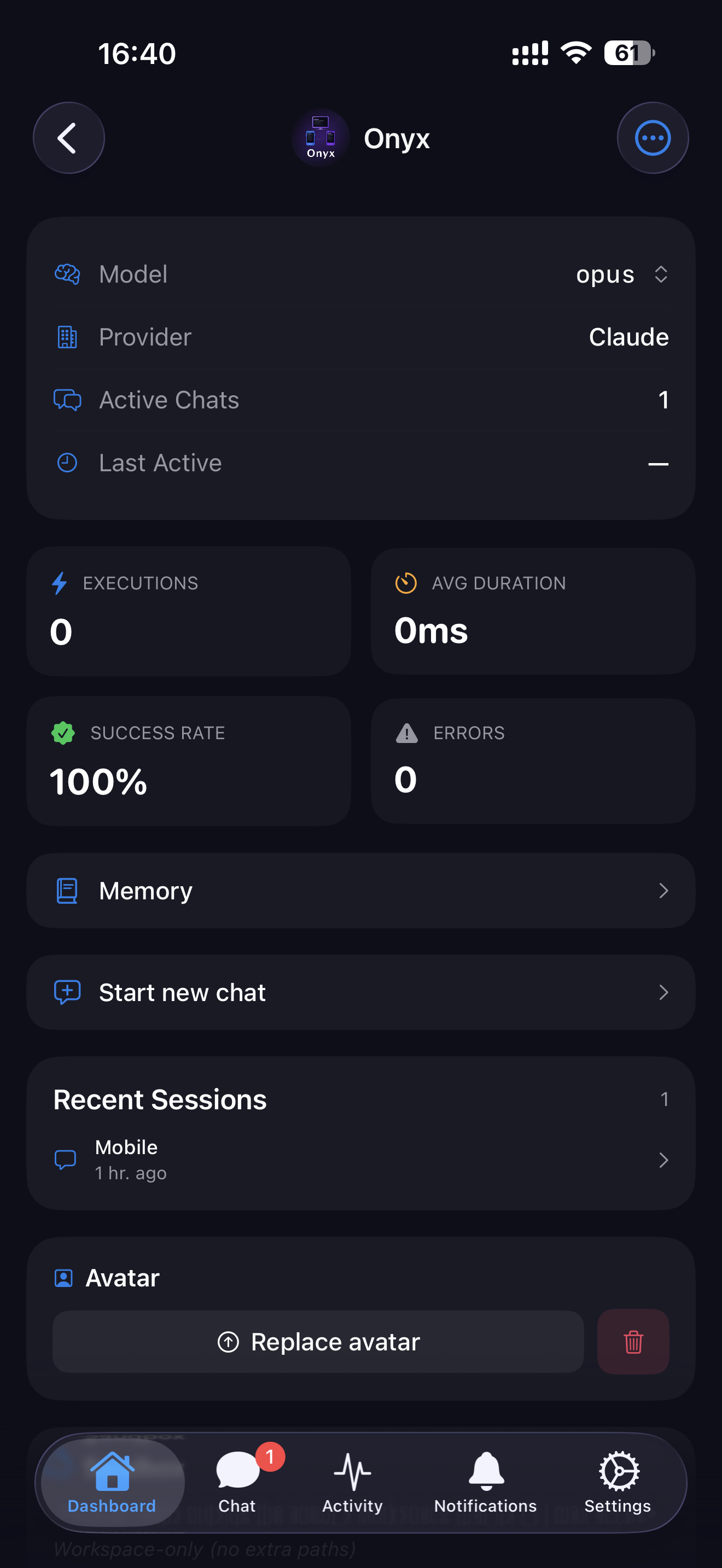 Agent details
